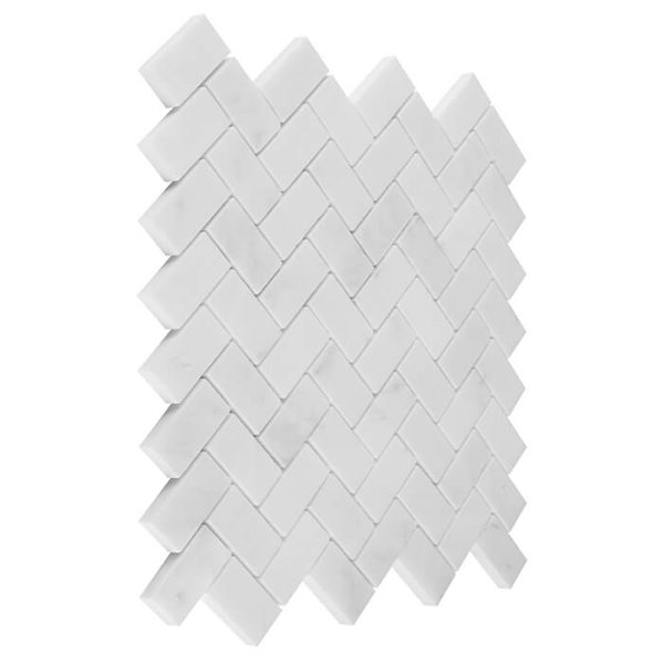 Mozaic Eastern White Herringbone 48