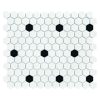 Mozaic Mini Hexagon B&Amp;W Spot