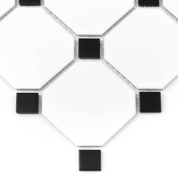 Mozaic Octagon White 95 Matt