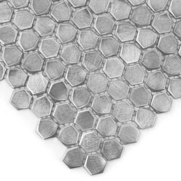 Mozaic Allumi Silver Hexagon 14