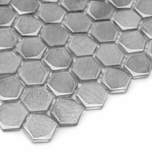 Mozaic Allumi Silver Hexagon 14